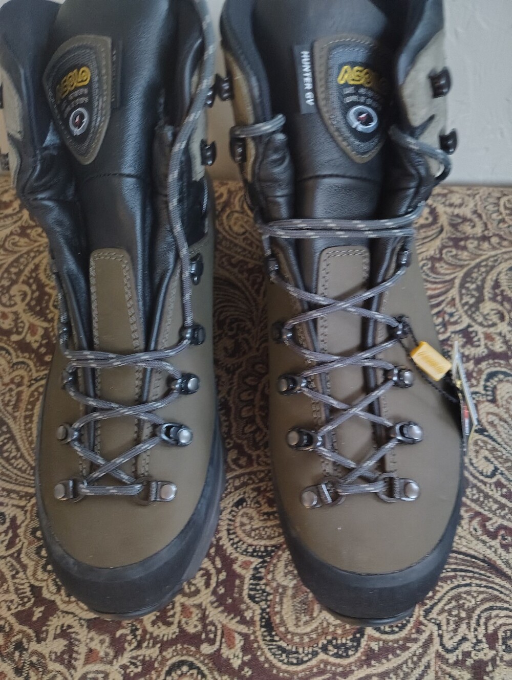 Asolo Hunter Tundra GV MM Gore-Tex Men's Hiking Boots Brown/Black US 11 Medium - Picture 3 of 11